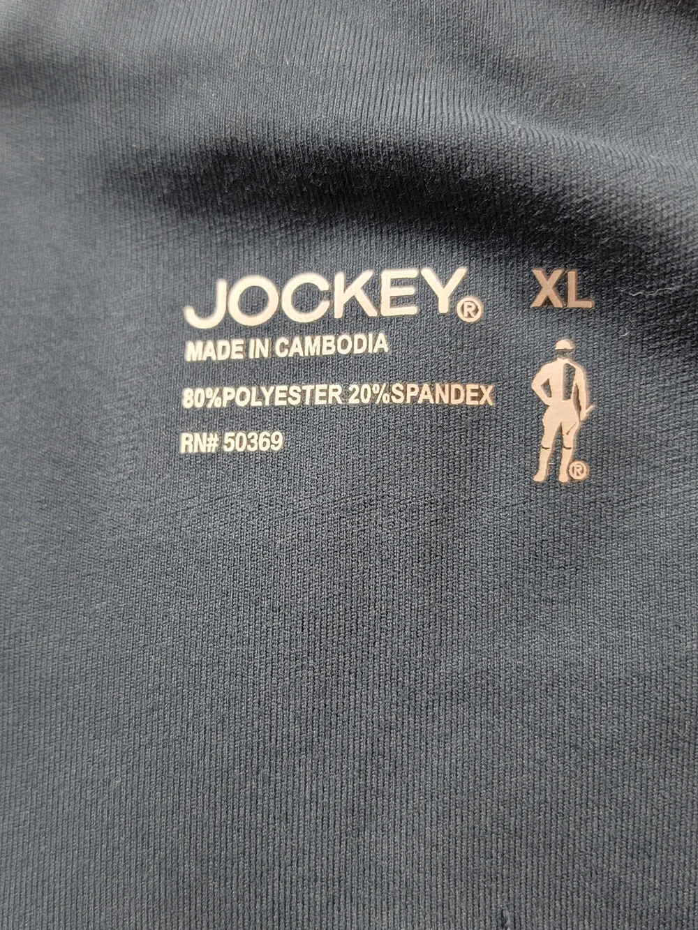 Jockey Navy Kids Active Leggings with Side Pockets